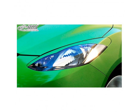 Koplampspoilers Mazda 2 2007-2011 (ABS) Koplampspoilers Mazda 2 2007-2011 (ABS)