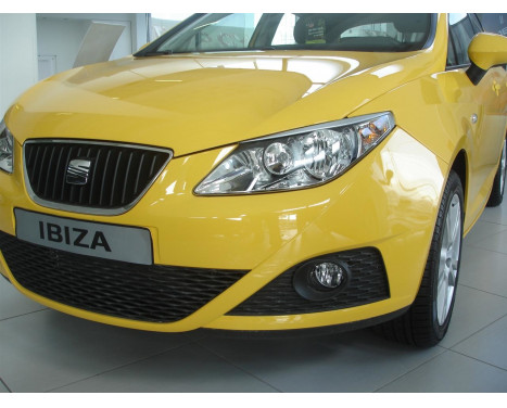 Koplampspoilers Seat Ibiza 6J 3/5-deurs 2008- (ABS) Koplampspoilers Seat Ibiza 6J 3/5-deurs 2008- (ABS)