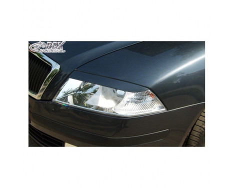 Koplampspoilers Skoda Octavia II 2004-2008 (ABS) Koplampspoilers Skoda Octavia II 2004-2008 (ABS)