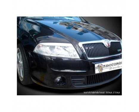 Koplampspoilers Skoda Octavia II 2004-2008 (ABS) Koplampspoilers Skoda Octavia II 2004-2008 (ABS)