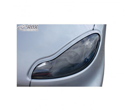 Koplampspoilers Smart ForTwo Coupe & Cabrio C451 2007- (ABS) Koplampspoilers Smart ForTwo Coupe & Cabrio C451 2007- (ABS)