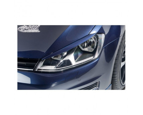 Koplampspoilers Volkswagen Golf VII 2012-2017 (ABS) Koplampspoilers Volkswagen Golf VII 2012-2017 (ABS)