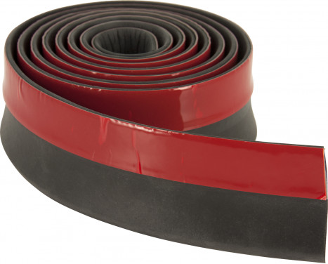 Easy-Lip Universele Voorspoiler/Sideskirt 225cm Zwart EPDM Rubber Easy-Lip Universele Voorspoiler/Sideskirt 225cm Zwart EPDM Rubber