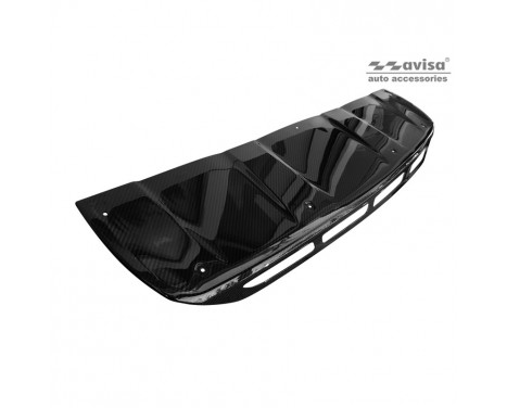 Echt 3D Carbon Voorspoiler 'Skid Plate' Audi Q3 2011-2018 Echt 3D Carbon Voorspoiler 'Skid Plate' Audi Q3 2011-2018