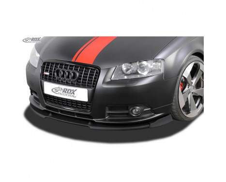 Voorspoiler Vario-X Audi A3 8P 3/5-deurs S-Line 2006-2008 (PU) Voorspoiler Vario-X Audi A3 8P 3/5-deurs S-Line 2006-2008 (PU)