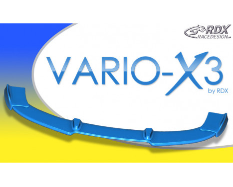 Voorspoiler Vario-X3 Audi B6/8H Cabrio 2001-2004 (PU) Voorspoiler Vario-X3 Audi B6/8H Cabrio 2001-2004 (PU)
