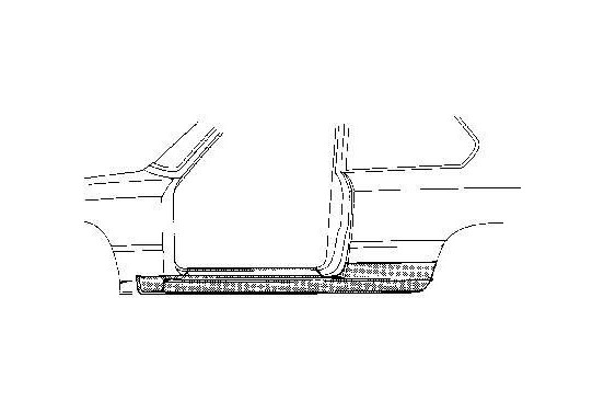 OVERSIZEDEEL BMW 3 E21 75/83 DORPEL 2D