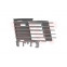 Ventilatiegrille, bumper ** Equipart **