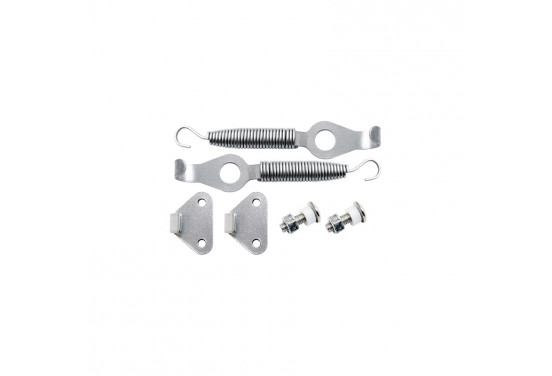 Simoni Racing Set universele motorkaphaken/-pins - RVS - Quick release