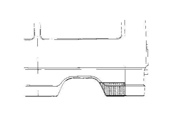 PLAATWERKDEEL EDES RECHTS 207.PANEEL RECHTS ACHTER