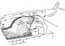 PLAATWERKDEEL C.W123 76-85.BINNENSCHERM