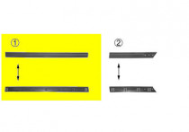 DEURSIERLIJST ONDER RECHTS  63 MM 2 DEUREN (GTi)