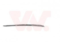 Decor sierlijst geschikt voor Mercedes B-klasse T245/W245 2005-2011 (5-deurs, minivan): lakbeschermingsfolie voor B-C-zuil afdekplaat links/rechts voordeur/achterdeur (zwart hoogglans