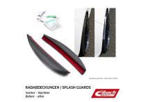 4-delige auto-spatlappen voor Opel Antara Crossland X Grandland X Insignia Mokka X, op maat gemaakte auto-spatborden voor en achter Slijtvaste splash-auto- accessoires