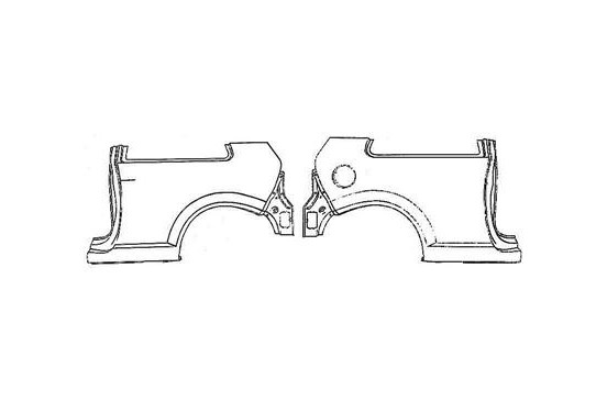 ACHTERSPATBORD RECHTS  3-deurs 5888650 Van Wezel