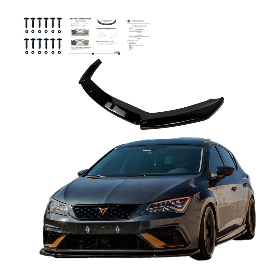 ClimAir Windabweiser Schwarz – Passend Für Seat Leon SC 5F 3-türig (2013–2020)