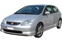 Voorspoiler Honda Civic HB 3/5-deurs 2001-2005 'R-Look' (ABS)