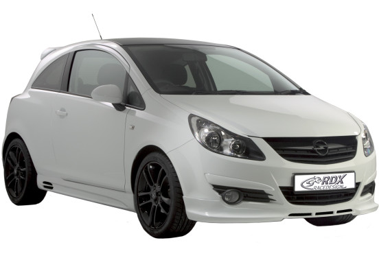 Voorspoiler Opel Corsa D 2006-2011 excl. OPC (ABS)