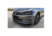 Voorspoiler passend voor Volkswagen Polo (AW) 2017- excl. R-Line/GTi (ABS)