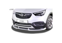 Voorspoiler Vario-X Opel Crossland X 2017- (PU)