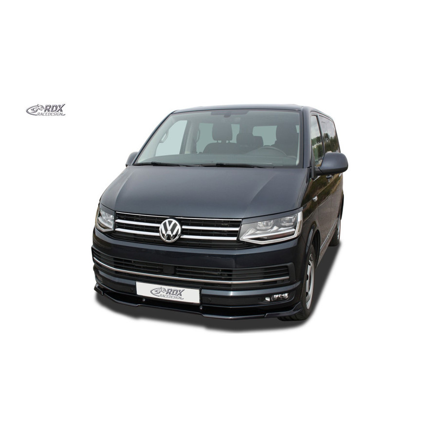Voorspoiler Vario-X compatibel met Volkswagen Transporter T5 2003-2009 (gespoten bumper) (PU