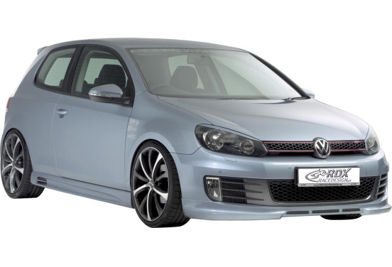 Voorspoiler Volkswagen Golf VI GTi/GTD 2008- (ABS)