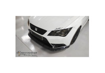 Voorspoiler passend voor Seat Leon 5F SC/5-deurs/ST 2013-2017 excl. FR/Cupra (ABS)