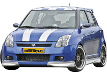 Voorspoiler Corners Suzuki Swift 2005- excl. Facelift