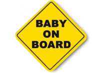 Plaatje 'Baby on board!'