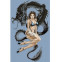Sticker Dragon Woman - 17x10,8cm, voorbeeld 2