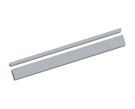 Bandes autocollantes universelles AutoStripe Cool350 - Argent - 2 + 3mm x 975cm