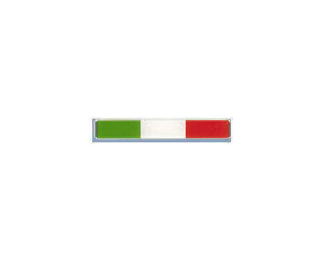 Autocollant 3D ''Drapeau Italie'' 3pcs., Image 2