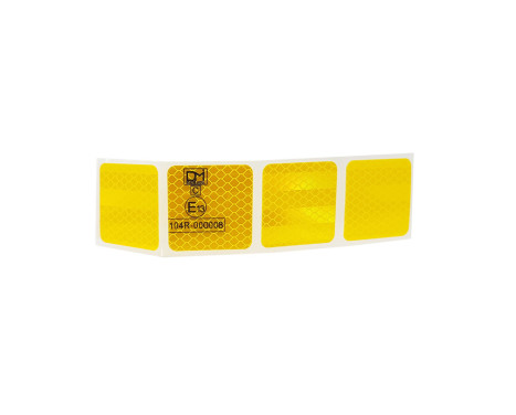 Bandes Réfléchissantes / Autocollants - 50x5,5cm - Jaune - Set Ã 2 pièces, Image 3