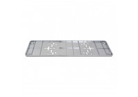 Support de plaque d'immatriculation 'Euro chrome'