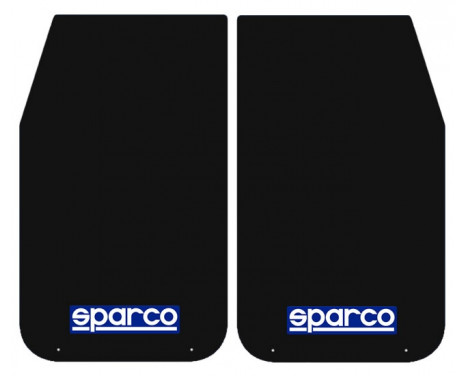 Bavettes Sparco Universal 'Large' - Noir, lot de 2 pièces