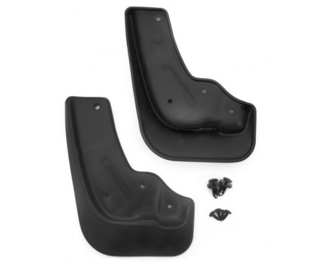 Jeu de garde-boue avant NISSAN Juke 2011-2014, 2014->, succ., 2 pcs. Jeu de garde-boue avant NISSAN Juke 2011-2014, 2014->, succ., 2 pcs.