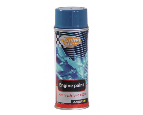 Motip Tuning-Line Peinture résistant à la chaleur - bleu - 400 ml Motip Tuning-Line Peinture résistant à la chaleur - bleu - 400 ml