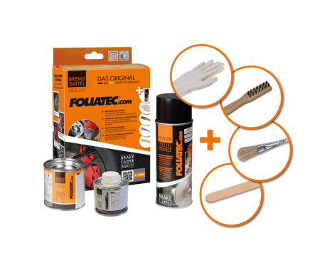 Foliatec Kit de peinture pour étriers de frein - Performance Blue Gloss - 3 composants, Image 3