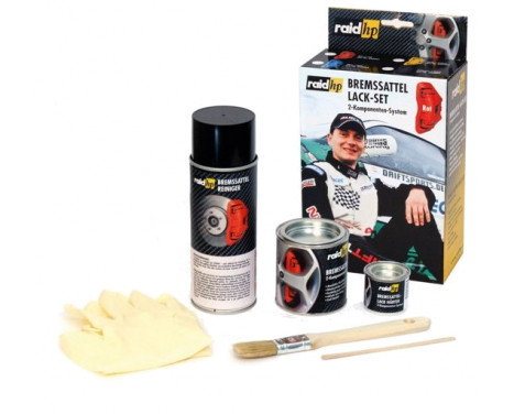 Kit peinture étrier de frein Rouge, Image 2