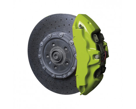 Set de laque Foliatec Caliper - Vert toxique - 7 pièces