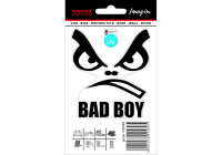 Autocollant Bad Boy - 7,5 x 8,5 cm - Noir
