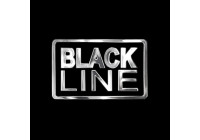 Autocollant Nickel 'BLACK LINE' - 45x28mm