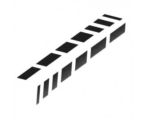 Foliatec Cardesign Sticker - Abat-jours - Noir mat - 77x9cm - 2 pièces Foliatec Cardesign Sticker - Abat-jours - Noir mat - 77x9cm - 2 pièces
