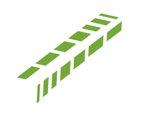 Foliatec Cardesign Sticker - Abat-jours - Vert fluo - 77x9cm - 2 pièces Foliatec Cardesign Sticker - Abat-jours - Vert fluo - 77x9cm - 2 pièces