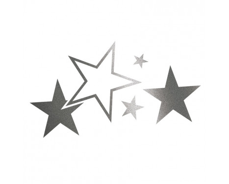 Sticker Foliatec Cardesign - Etoiles - Graphite - Largeur 63cm x Hauteur 39cm Sticker Foliatec Cardesign - Etoiles - Graphite - Largeur 63cm x Hauteur 39cm
