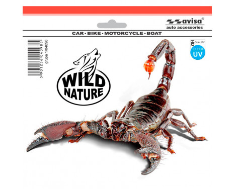 Sticker Scorpion - Haute Qualité - 18.5x14cm Sticker Scorpion - Haute Qualité - 18.5x14cm