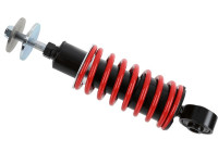 Amortisseur, suspension de cabine