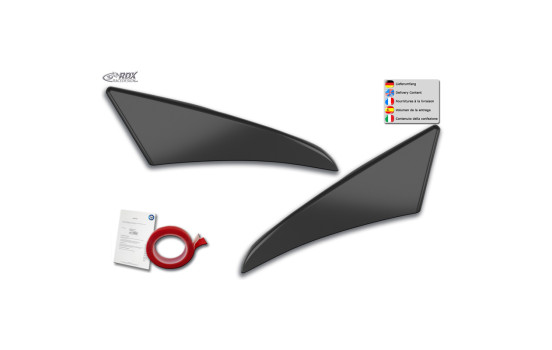 Spoilers de phares adaptés pour Volkswagen Crafter 2006-2017 (ABS), Image 2