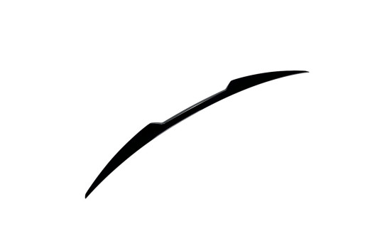 Aileron arrière adapté pour Audi A4 (B8) Berline 2008-2015 (ABS Noir brillant), Image 2