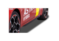 Bas de caisse 'Slim' adapté pour Opel Astra L Hatchback 2021- (ABS noir brillant)